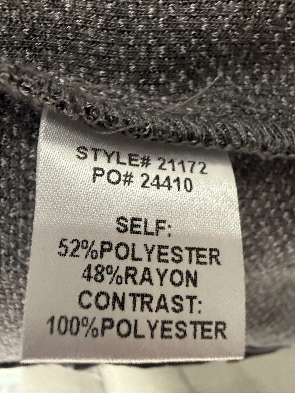 Skies Are Blue Gray Asa Knit Blazer Size M - Picture 8 of 13